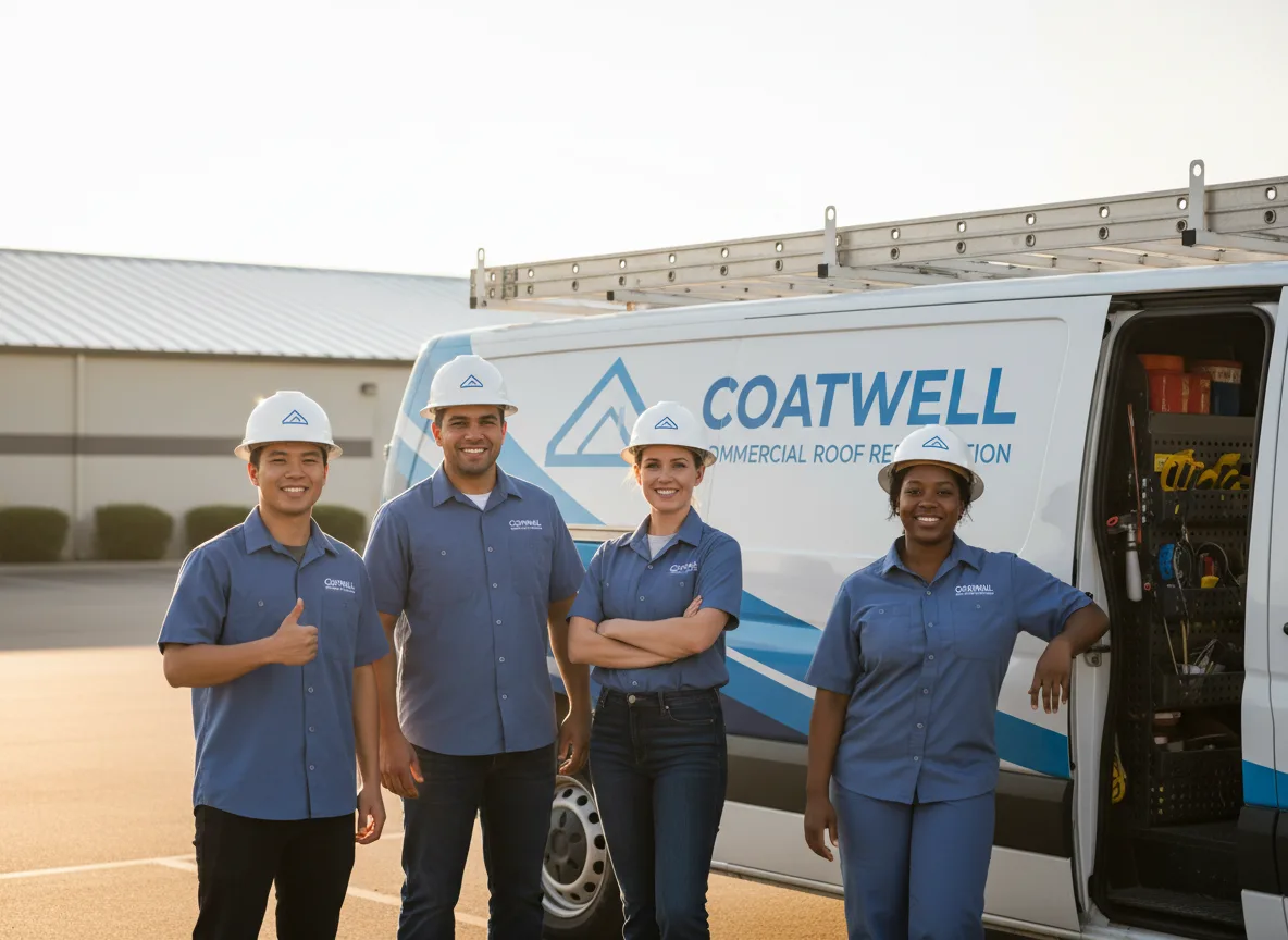 Commercial roof coating company in Elrosa, MN
